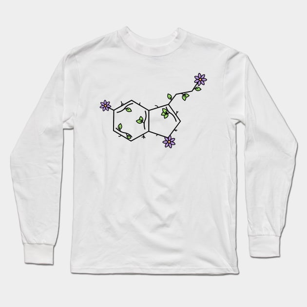 Serotonin Long Sleeve T-Shirt by Artristahx